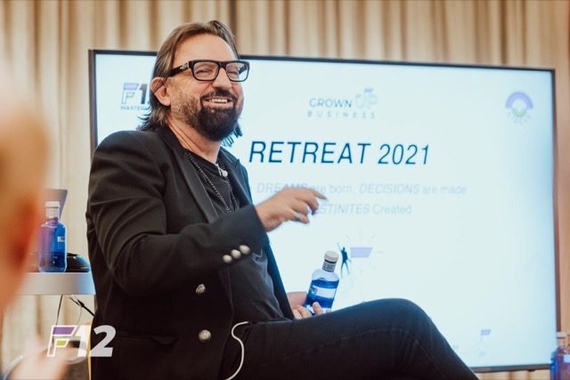 Terry Fisher speaking at Retreat 2021